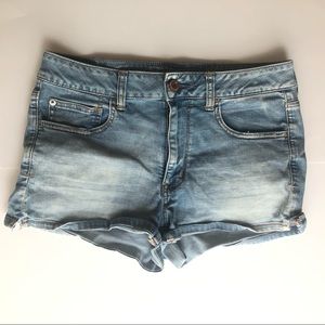 AE super super stretch high rise shortie